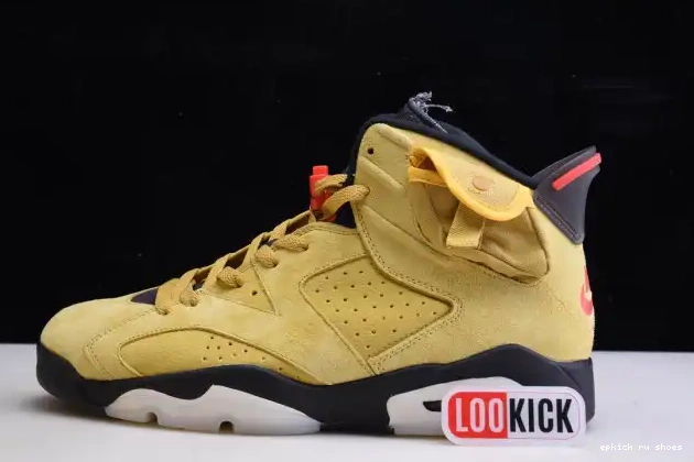 Cheap X CN1084-300 YELLOW SCOTT TRAVIS JORDAN AIR 6 0614
